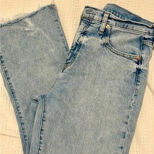 GAP Women's Straight Leg Jeans in Light Blue